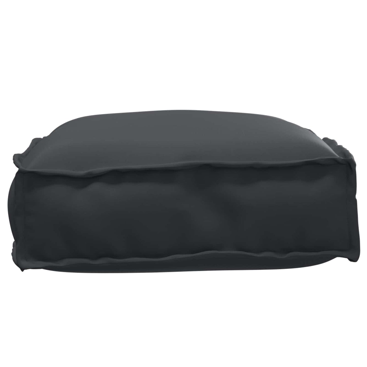 vidaXL Kissen Schwarz 60 x 40 x 8 cm Oxford-Stoff