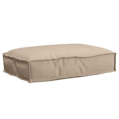 vidaXL Coussins de palette pour assise taupe 60 x 40 x 8 cm