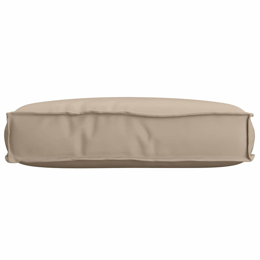 vidaXL Coussins de palette pour assise taupe 60 x 40 x 8 cm