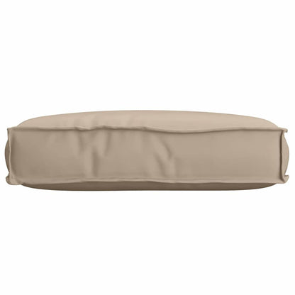 vidaXL Coussins de palette pour assise taupe 60 x 40 x 8 cm