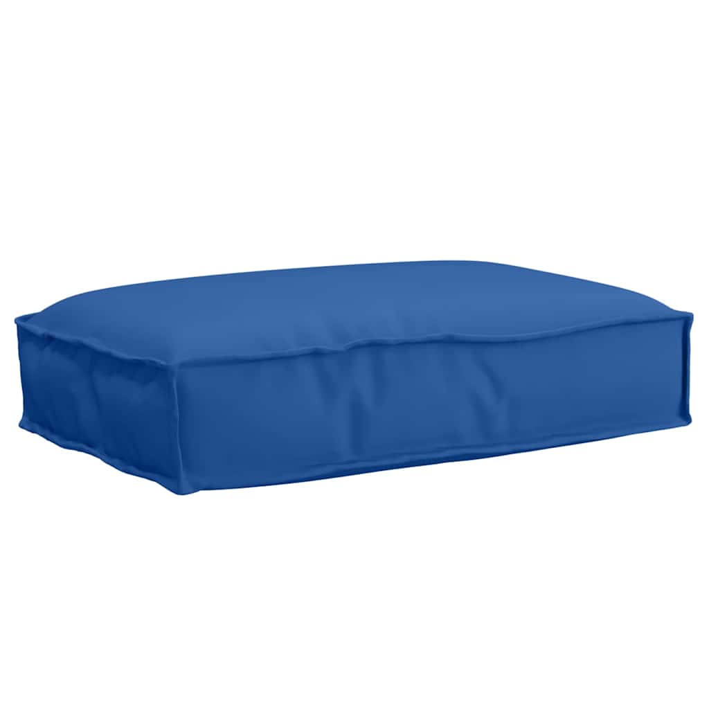 vidaXL Palettkissen für geeigneten Sitz Königsblau 60 x 40 x 8 cm