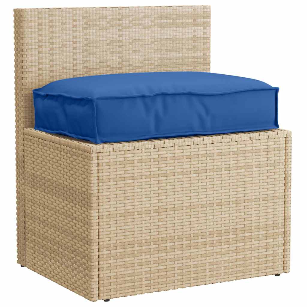 vidaXL Palettkissen für geeigneten Sitz Königsblau 60 x 40 x 8 cm