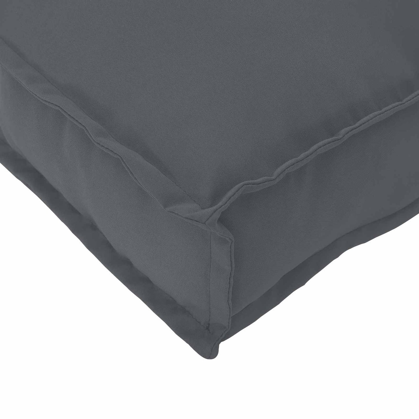 Kissen Anthrazit 100 x 40 x 8 cm Oxford-Stoff