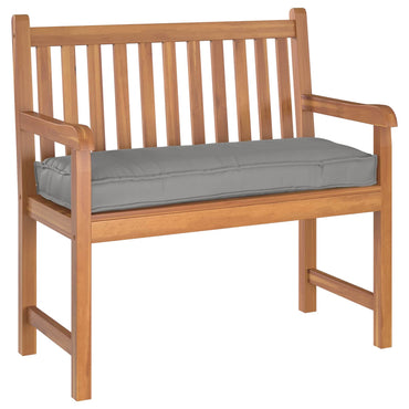 vidaXL Palettenkissen für Bank Grau 100 x 40 x 8 cm Oxford Stoff