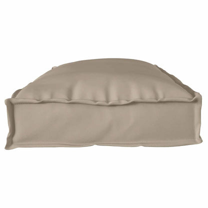 vidaXL Palettenkissen für Bank Taupe 100 x 40 x 8 cm Oxford Stoff