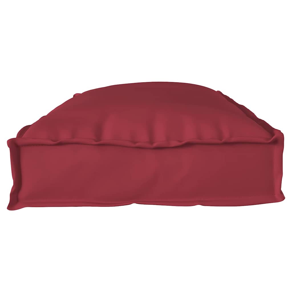 vidaXL Palettenkissen für Bank Weinrot 100 x 40 x 8 cm Oxford Stoff