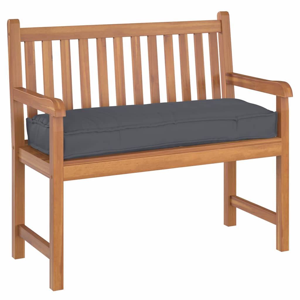 vidaXL Palettenkissen für Bank Anthrazit 110 x 40 x 8 cm Oxford Stoff