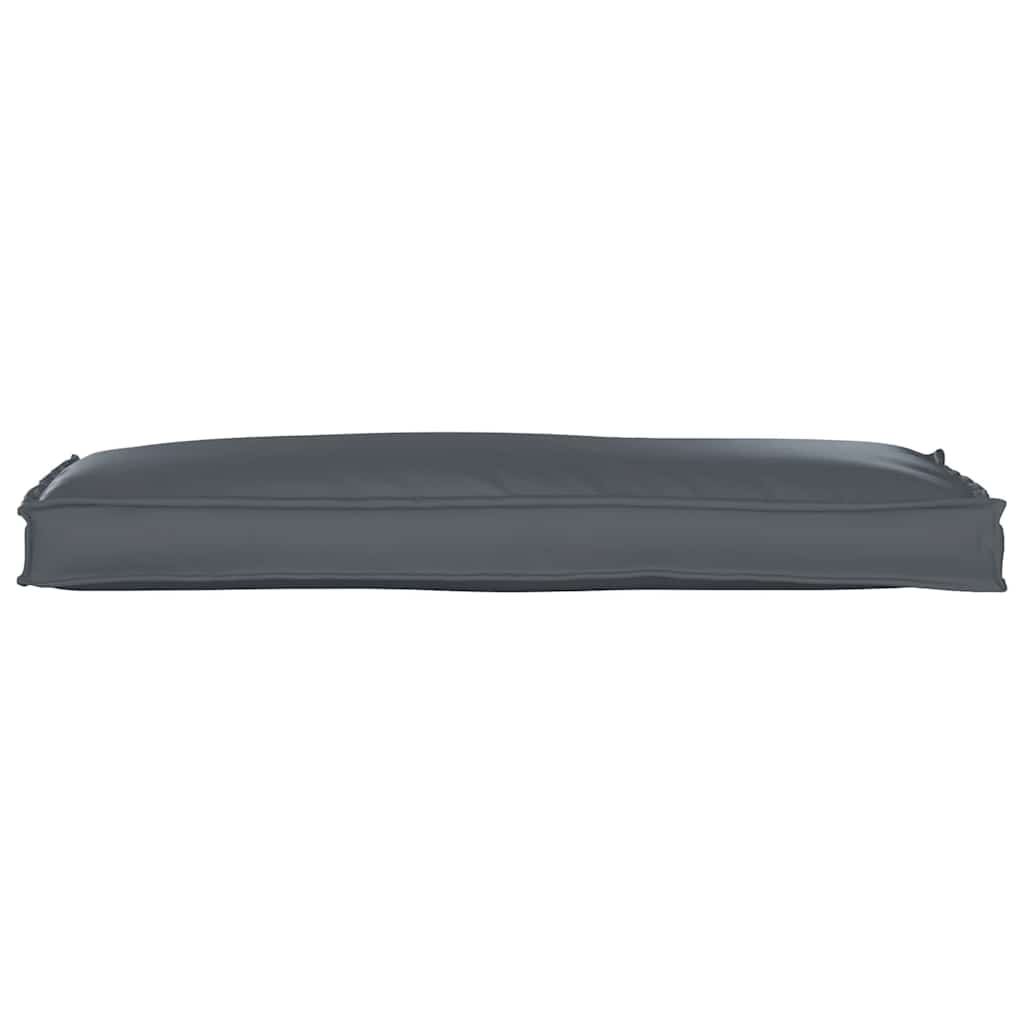 vidaXL Palettenkissen für Bank Anthrazit 110 x 40 x 8 cm Oxford Stoff