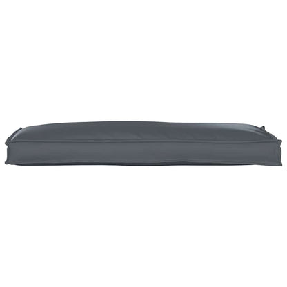 vidaXL Palettenkissen für Bank Anthrazit 110 x 40 x 8 cm Oxford Stoff