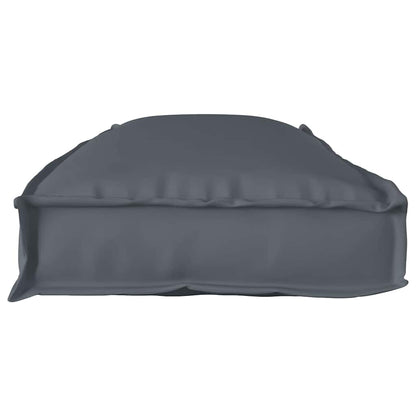 vidaXL Palettenkissen für Bank Anthrazit 110 x 40 x 8 cm Oxford Stoff