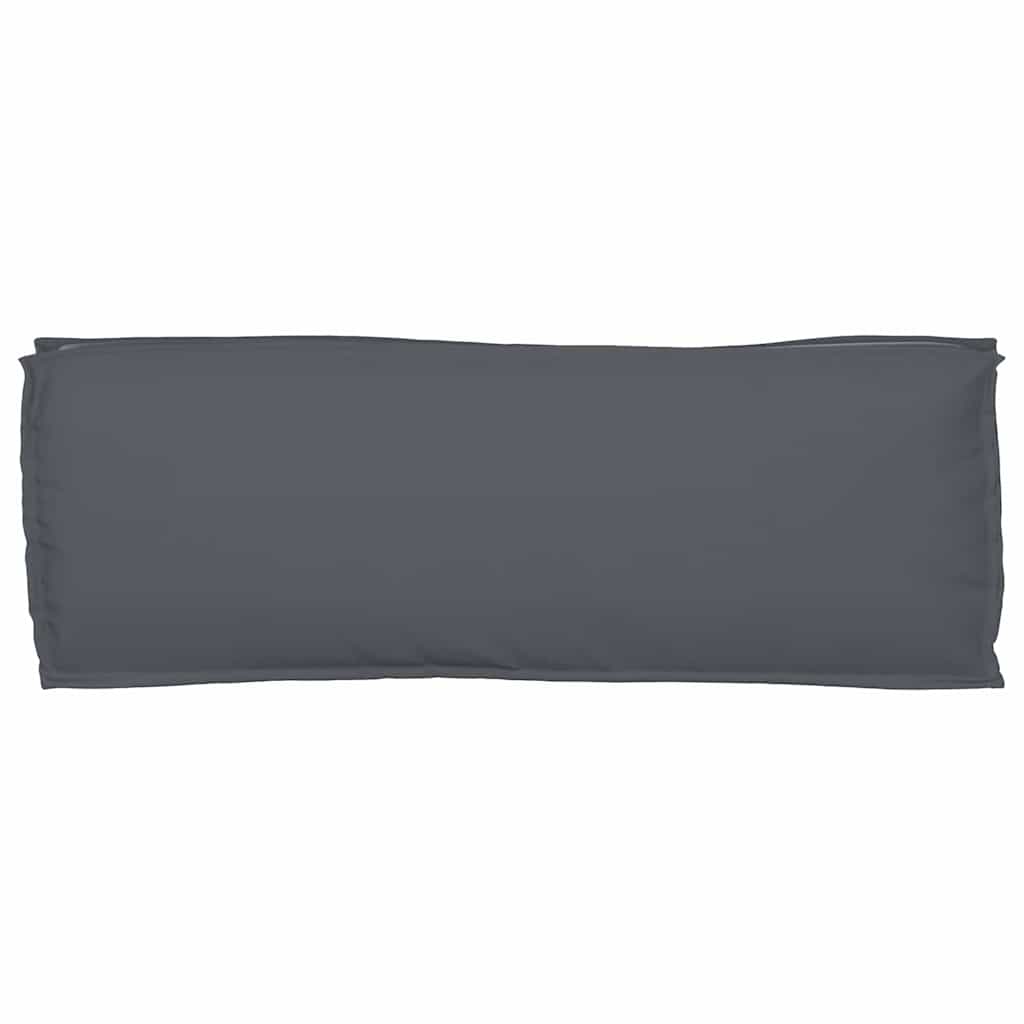 vidaXL Palettenkissen für Bank Anthrazit 110 x 40 x 8 cm Oxford Stoff