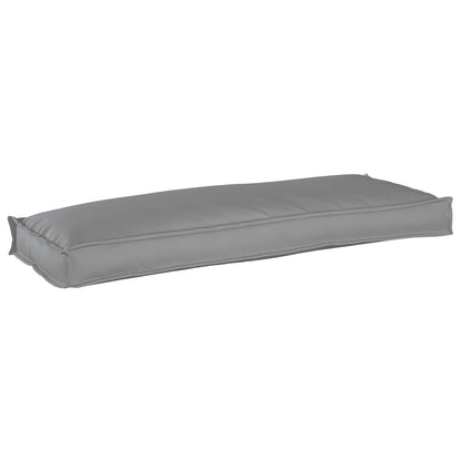 vidaXL Palettenkissen für Bank Grau 110 x 40 x 8 cm Oxford Stoff