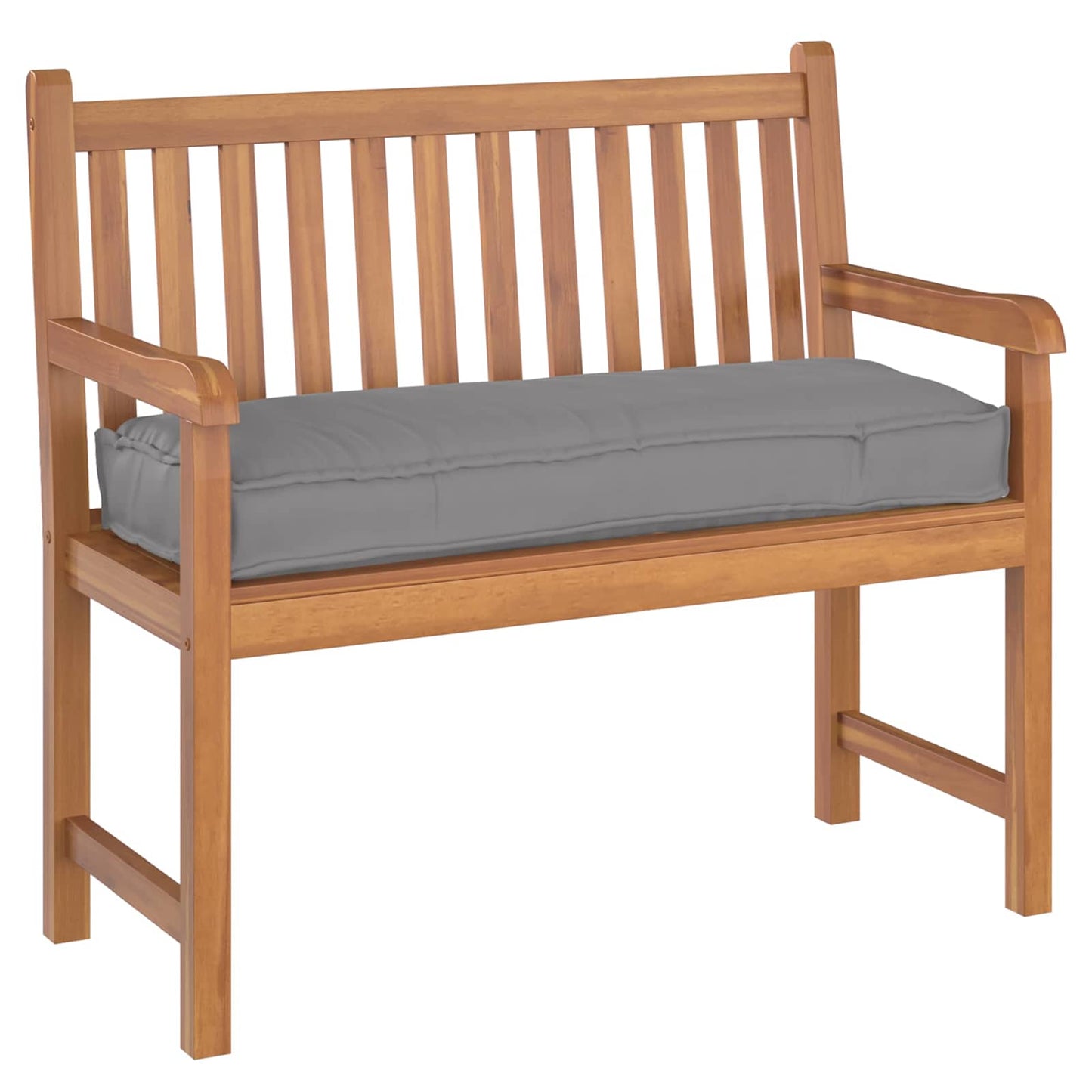 vidaXL Palettenkissen für Bank Grau 110 x 40 x 8 cm Oxford Stoff