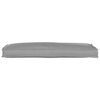 vidaXL Palettenkissen für Bank Grau 110 x 40 x 8 cm Oxford Stoff