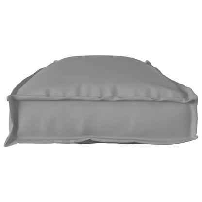 vidaXL Palettenkissen für Bank Grau 110 x 40 x 8 cm Oxford Stoff