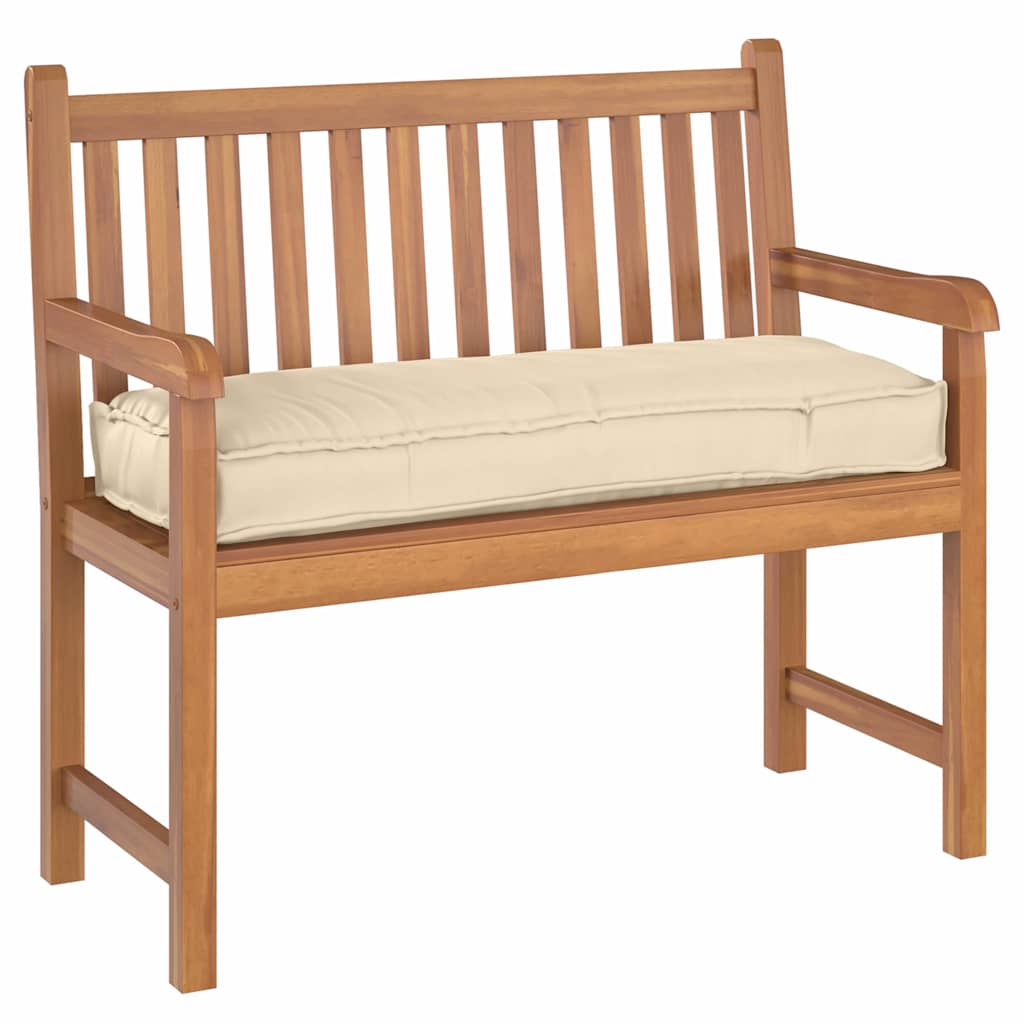 vidaXL Palettenkissen für Bank Beige 110 x 40 x 8 cm Oxford Stoff