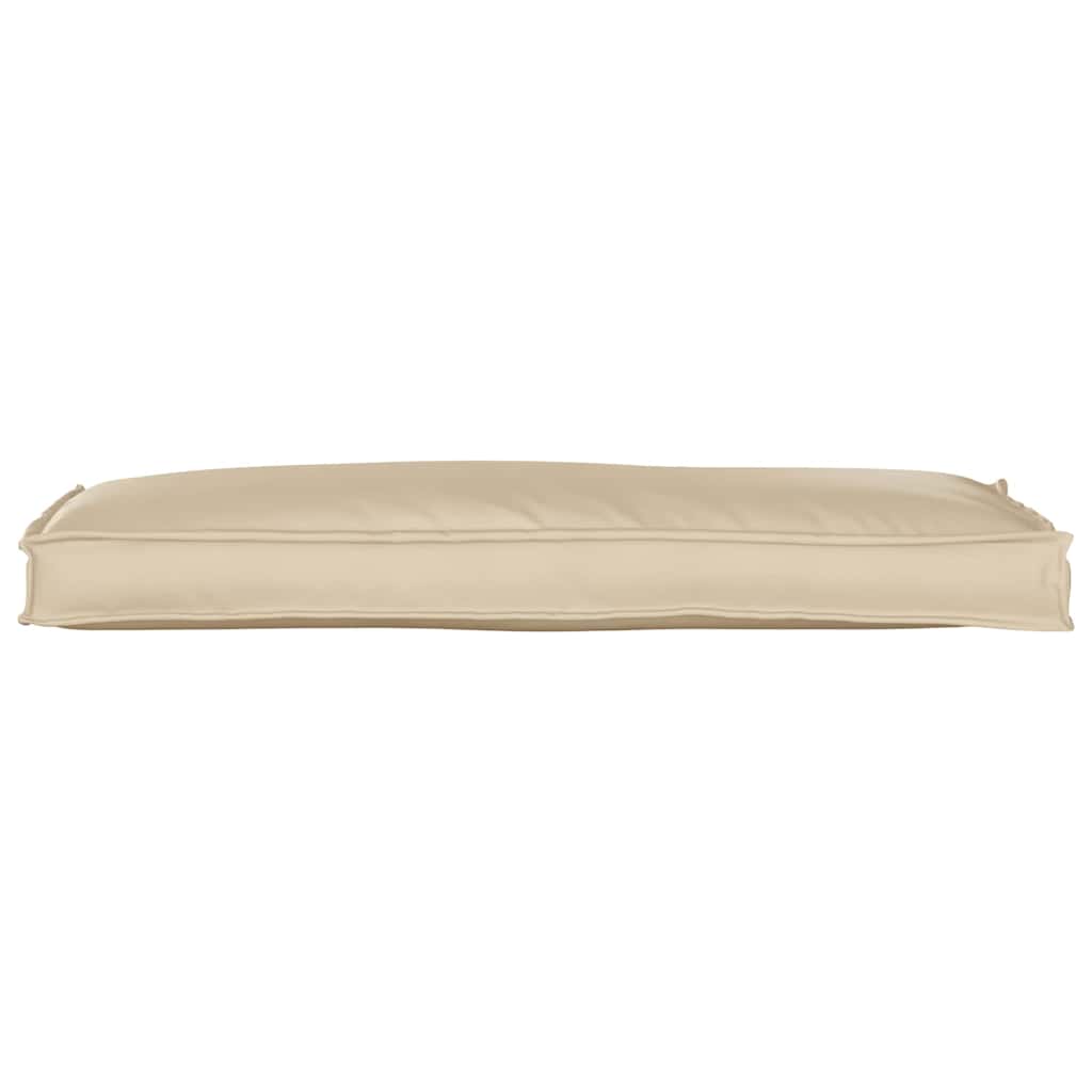 vidaXL Palettenkissen für Bank Beige 110 x 40 x 8 cm Oxford Stoff