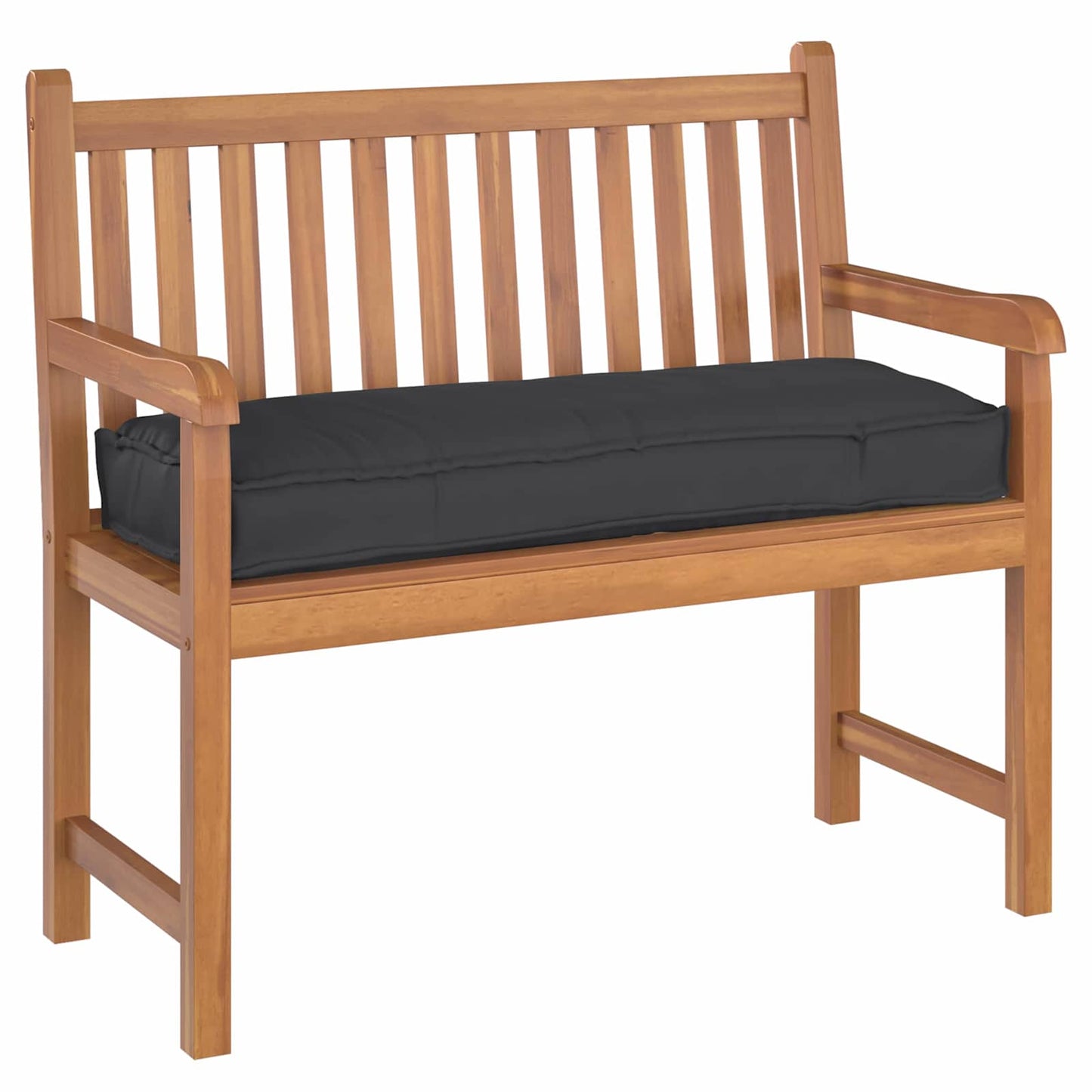 vidaXL Palettenkissen für Bank Schwarz 110 x 40 x 8 cm Oxford Stoff