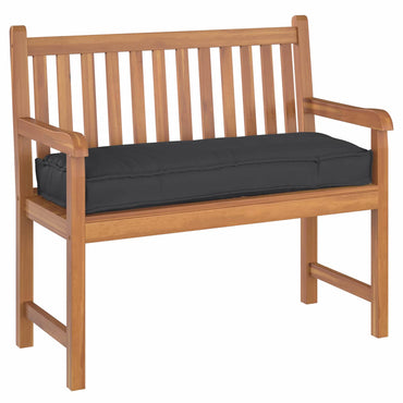 vidaXL Palettenkissen für Bank Schwarz 110 x 40 x 8 cm Oxford Stoff