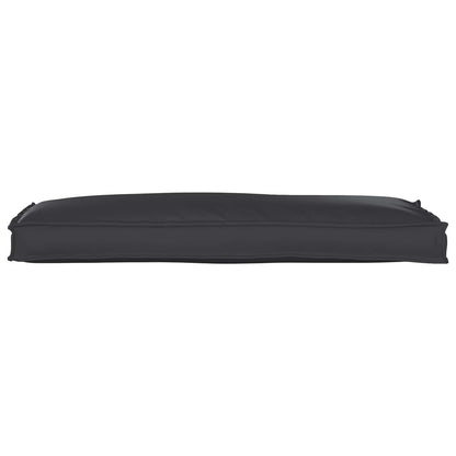 vidaXL Palettenkissen für Bank Schwarz 110 x 40 x 8 cm Oxford Stoff