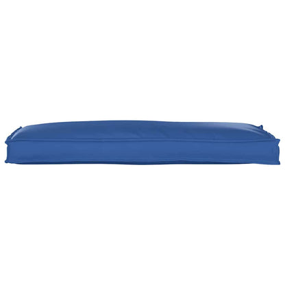 vidaXL Palettenkissen für Bank Königsblau 110 x 40 x 8 cm Oxford Stoff