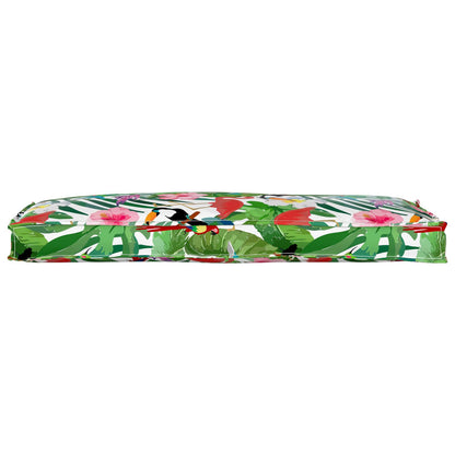 vidaXL Palettenkissen für Bank Mehrfarbig 110 x 40 x 8 cm Oxford Stoff
