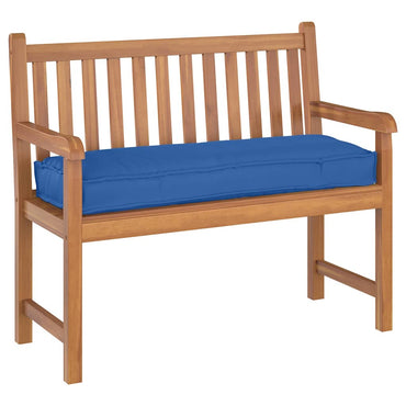 vidaXL Coussin de palette pour banc bleu roi 120 x 40 x 8 cm en tissu Oxford