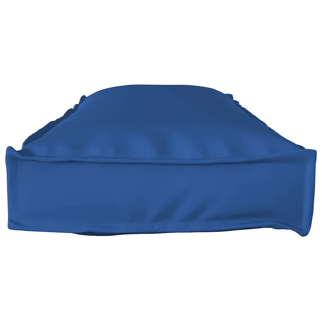 vidaXL Coussin de palette pour banc bleu roi 120 x 40 x 8 cm en tissu Oxford