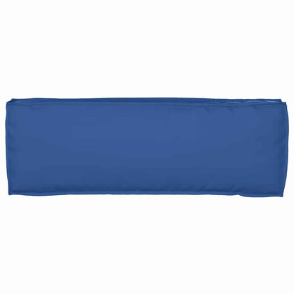 vidaXL Coussin de palette pour banc bleu roi 120 x 40 x 8 cm en tissu Oxford