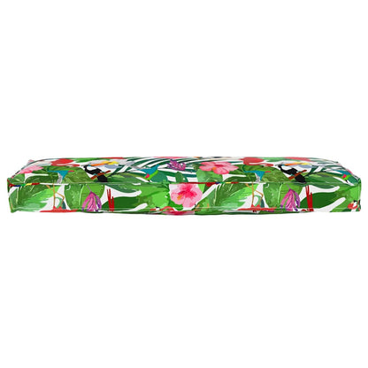 vidaXL Coussin de palette pour banc multicolore 120 x 40 x 8 cm Tissu Oxford