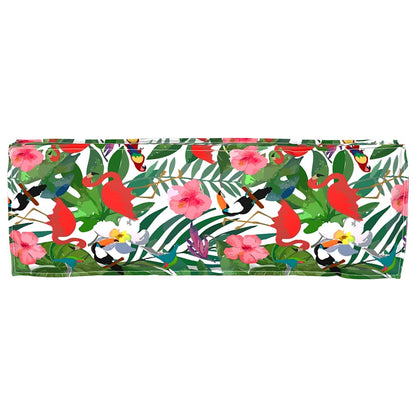 vidaXL Coussin de palette pour banc multicolore 120 x 40 x 8 cm Tissu Oxford