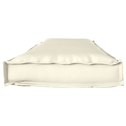 Kissen Creme 140 x 40 x 8 cm Oxford-Stoff