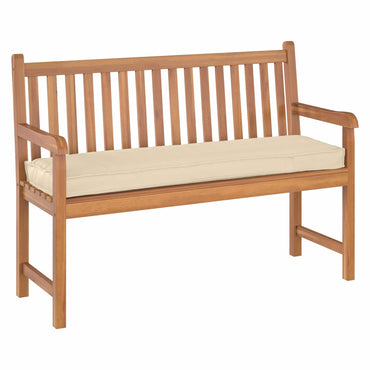 vidaXL Coussin de palette pour banc Beige 140 x 40 x 8 cm Tissu Oxford