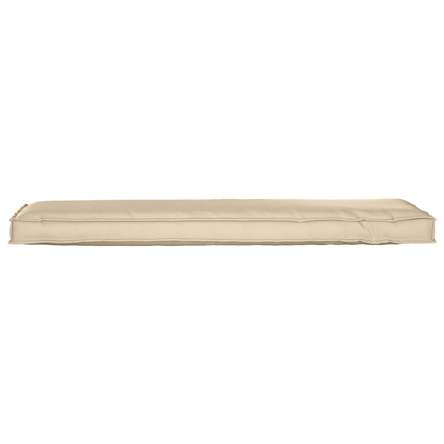 vidaXL Coussin de palette pour banc Beige 140 x 40 x 8 cm Tissu Oxford