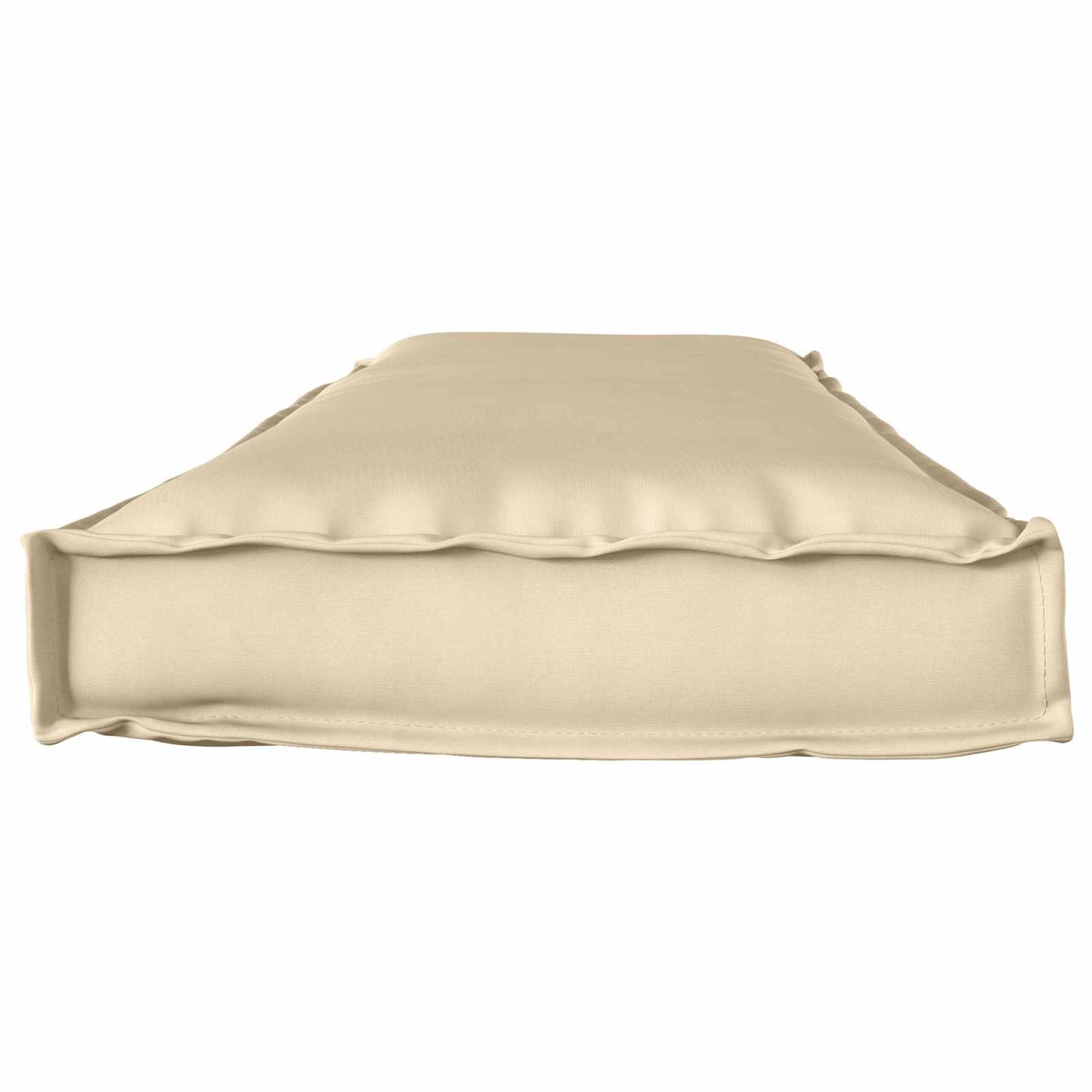 vidaXL Coussin de palette pour banc Beige 140 x 40 x 8 cm Tissu Oxford