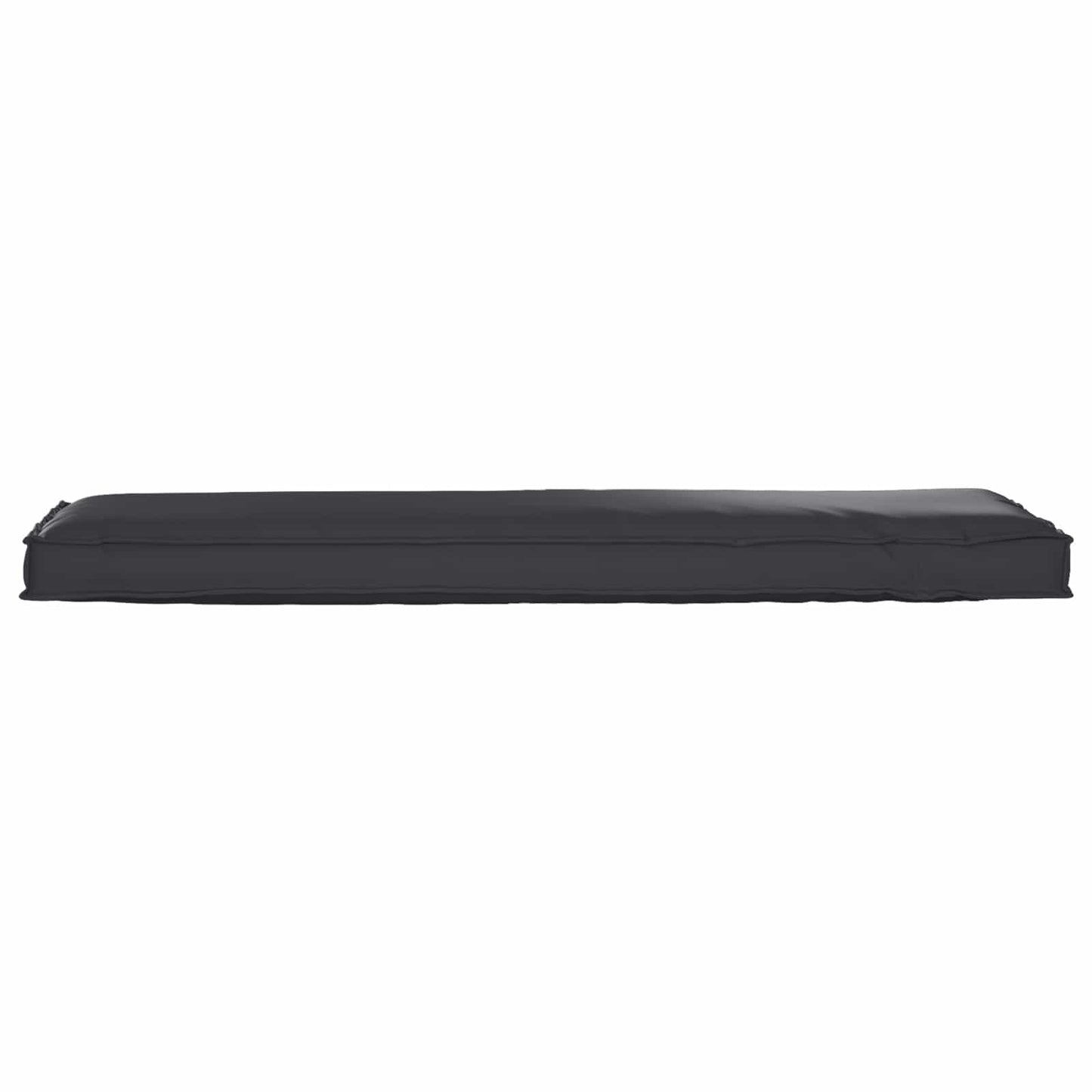 vidaXL Coussin de palette pour banc Noir 140 x 40 x 8 cm Tissu Oxford
