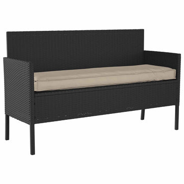 vidaXL Palettenkissen für Bank Taupe 140 x 40 x 8 cm Oxford Stoff