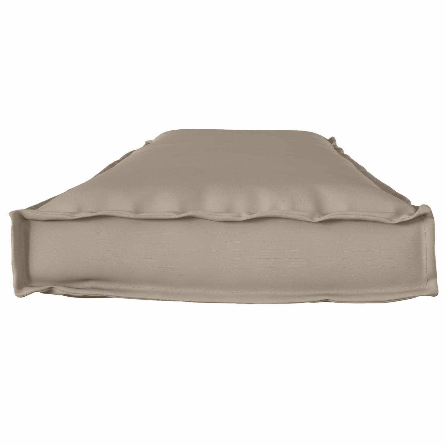vidaXL Palettenkissen für Bank Taupe 140 x 40 x 8 cm Oxford Stoff