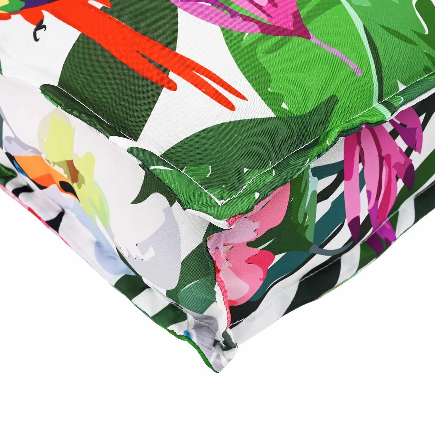 vidaXL Kissen Floral Mehrfarbig 140 x 40 x 8 cm Oxford-Stoff