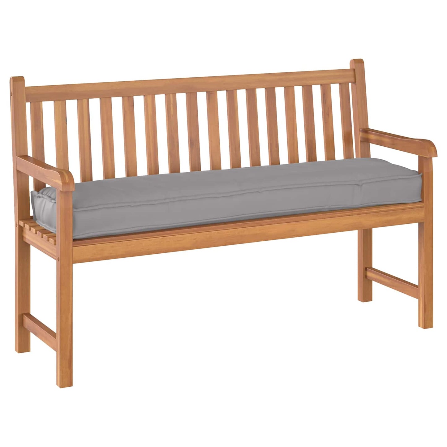 vidaXL Kissen Grau 150 x 40 x 8 cm Oxford-Stoff