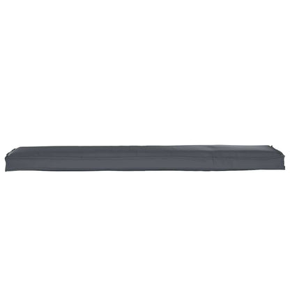 vidaXL Palettenkissen Anthrazit 180 x 40 x 8 cm Oxford-Stoff
