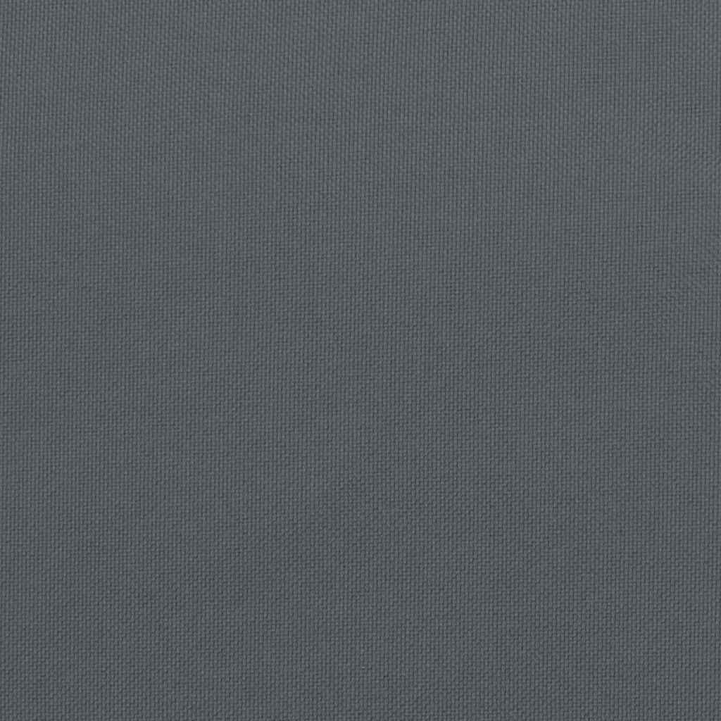 vidaXL Palettenkissen Anthrazit 180 x 40 x 8 cm Oxford-Stoff