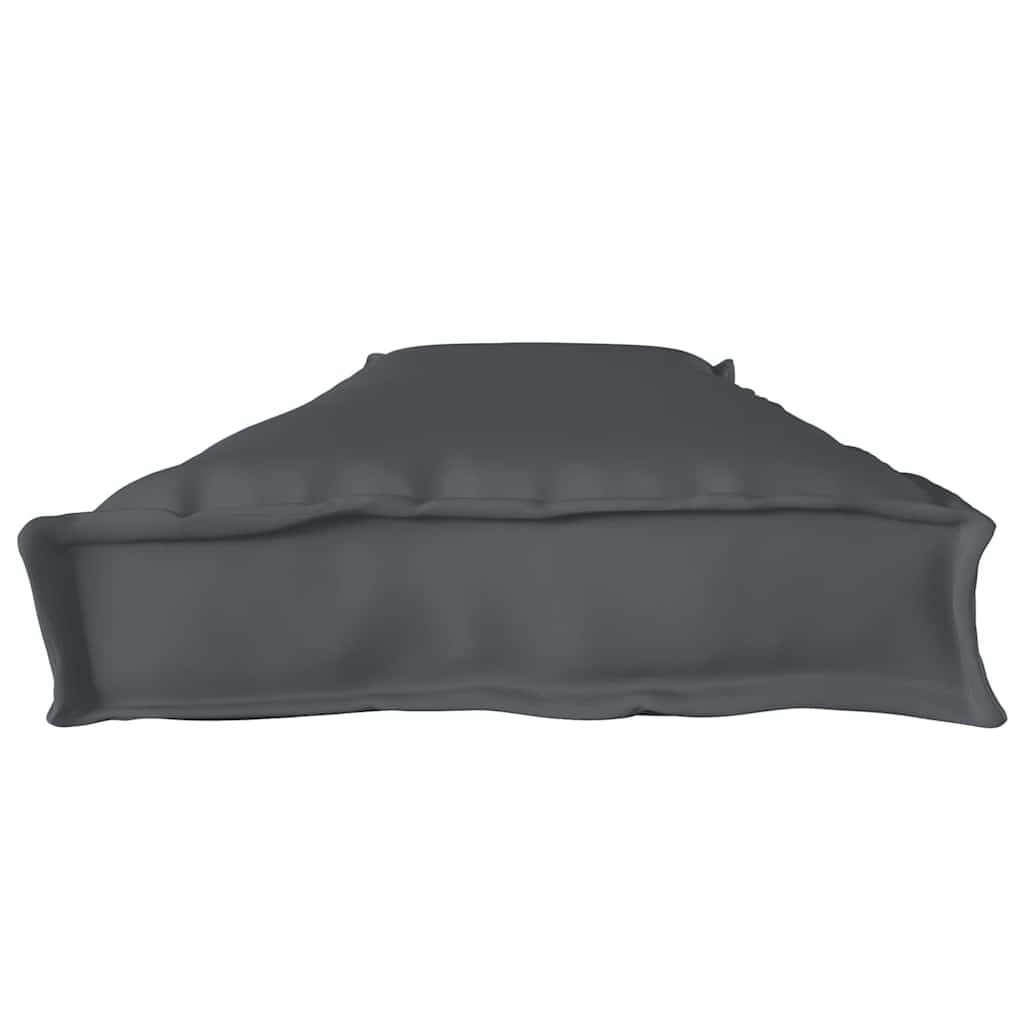 vidaXL Palettenkissen Anthrazit 180 x 40 x 8 cm Oxford-Stoff