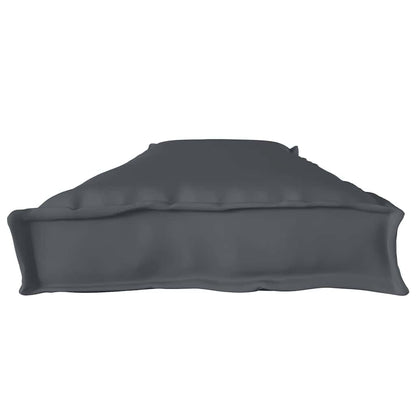 vidaXL Palettenkissen Anthrazit 180 x 40 x 8 cm Oxford-Stoff