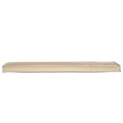 vidaXL Palettenkissen Beige 180 x 40 x 8 cm Oxford-Stoff