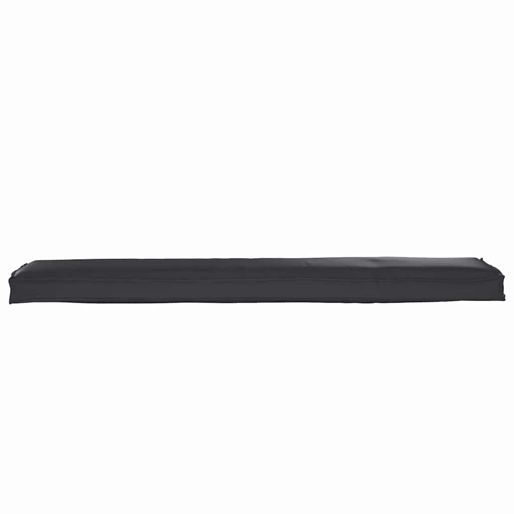vidaXL Palettenkissen Schwarz 180 x 40 x 8 cm Oxford-Stoff