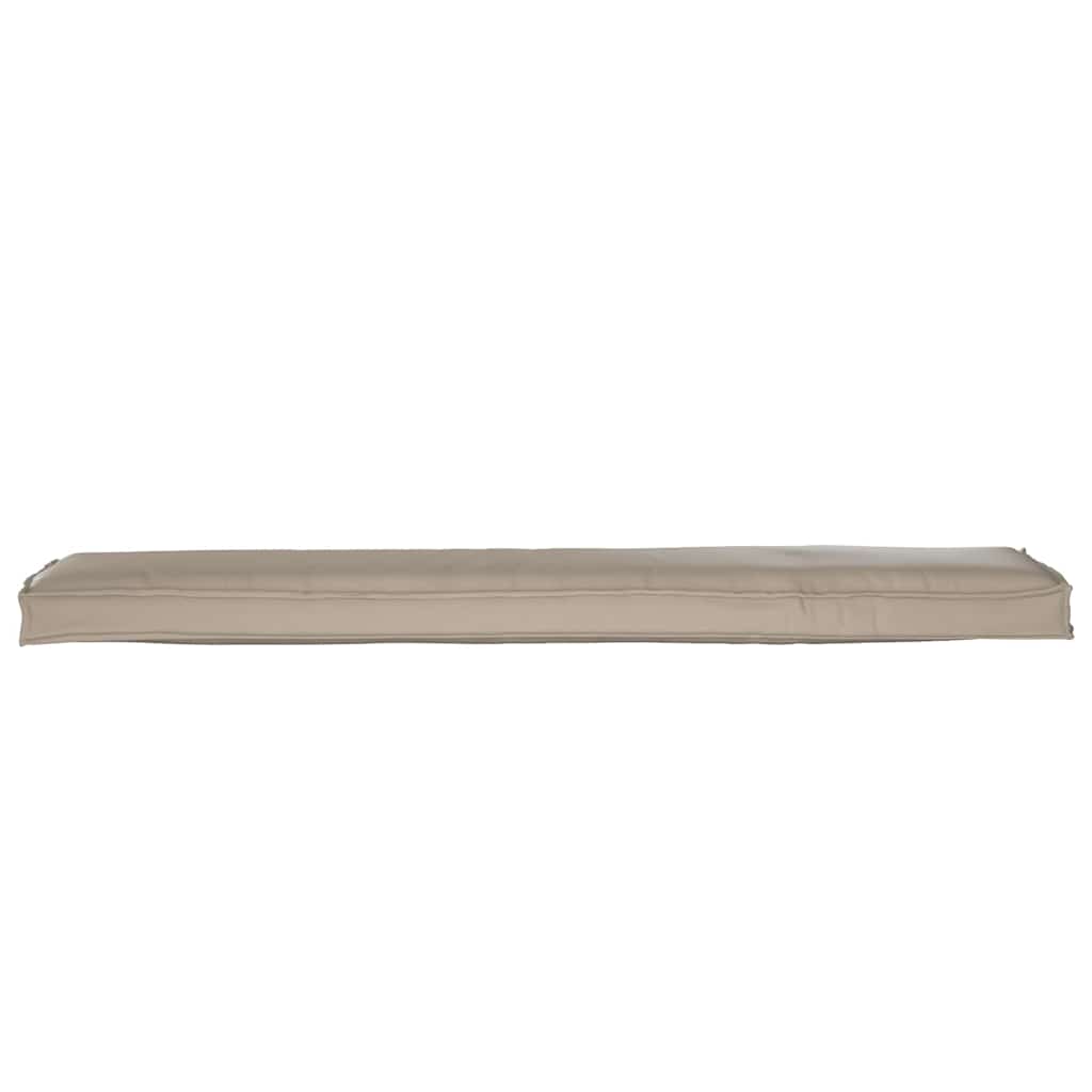vidaXL Palettenkissen Taupe 180 x 40 x 8 cm Oxford-Stoff
