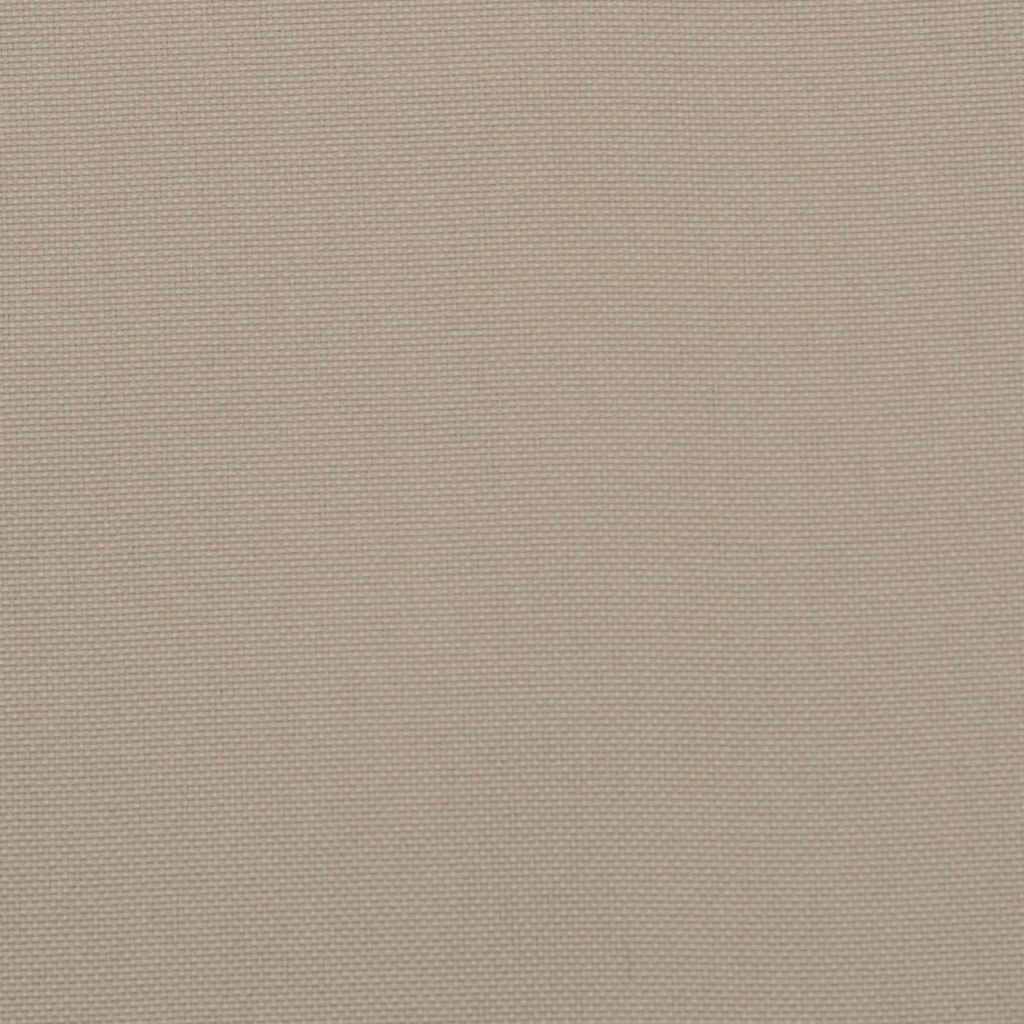 vidaXL Palettenkissen Taupe 180 x 40 x 8 cm Oxford-Stoff