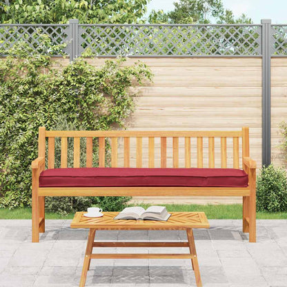 vidaXL Palettenkissen Weinrot 180 x 40 x 8 cm Oxford-Stoff