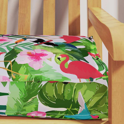 vidaXL Coussin de palette jungle tropicale florale 180 x 40 x 8 cm